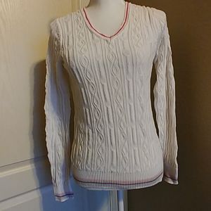 Liz Claiborne White Sweater